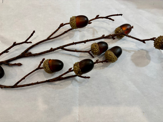 Faux Acorn Stem