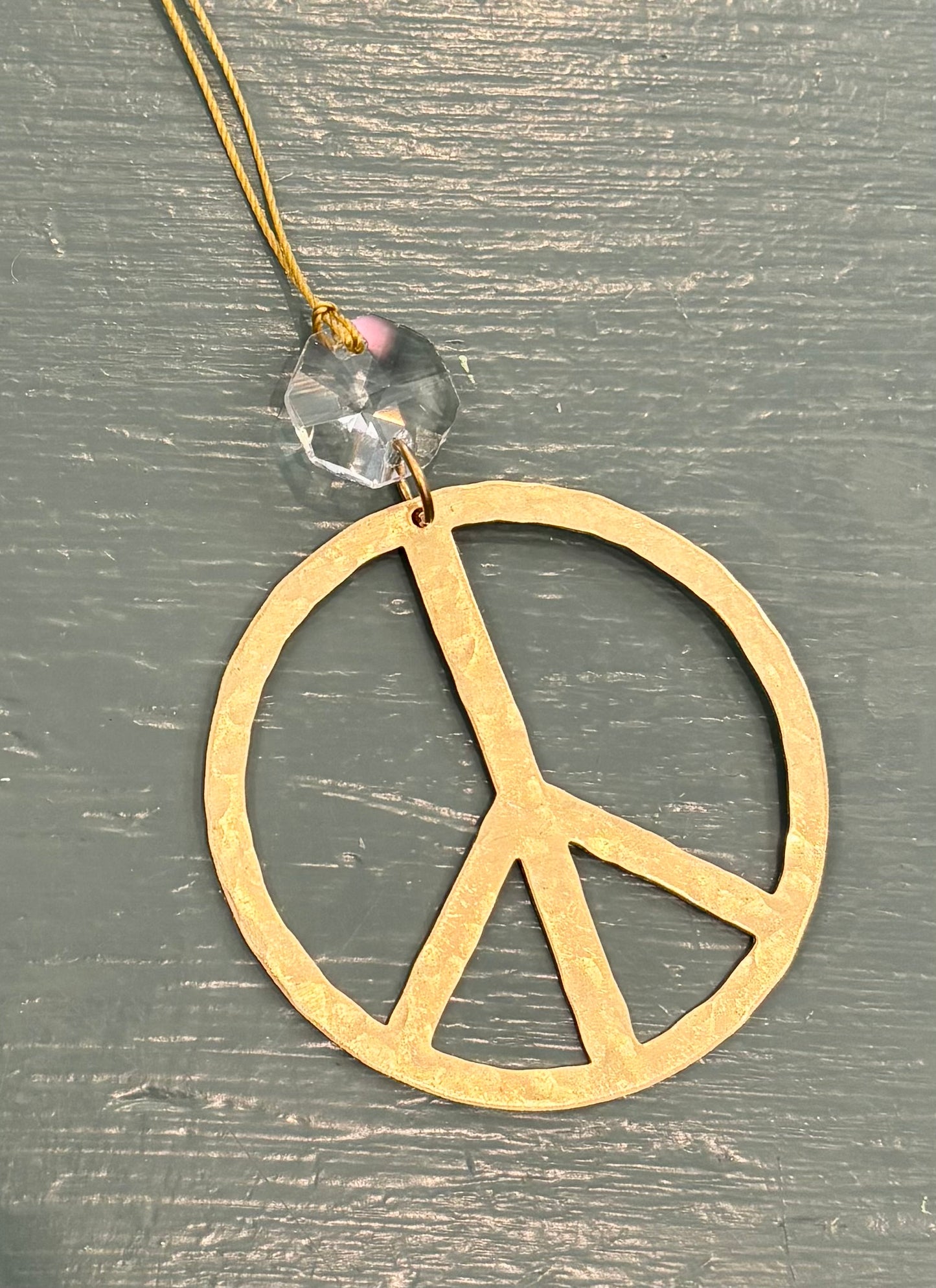 Light Catcher/Charm/Peace Symbol