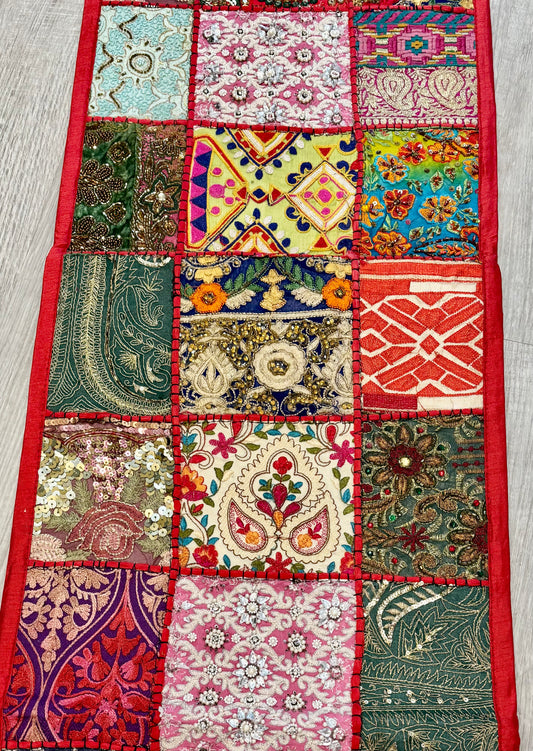 Glittering Patchwork Table Runner