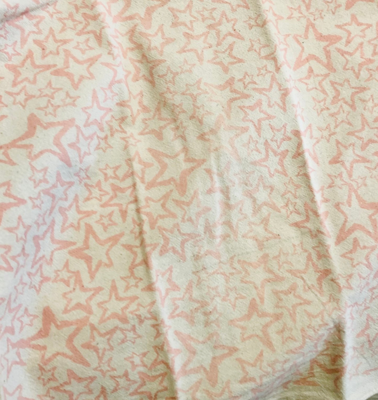 Peach Stars Tea Towel
