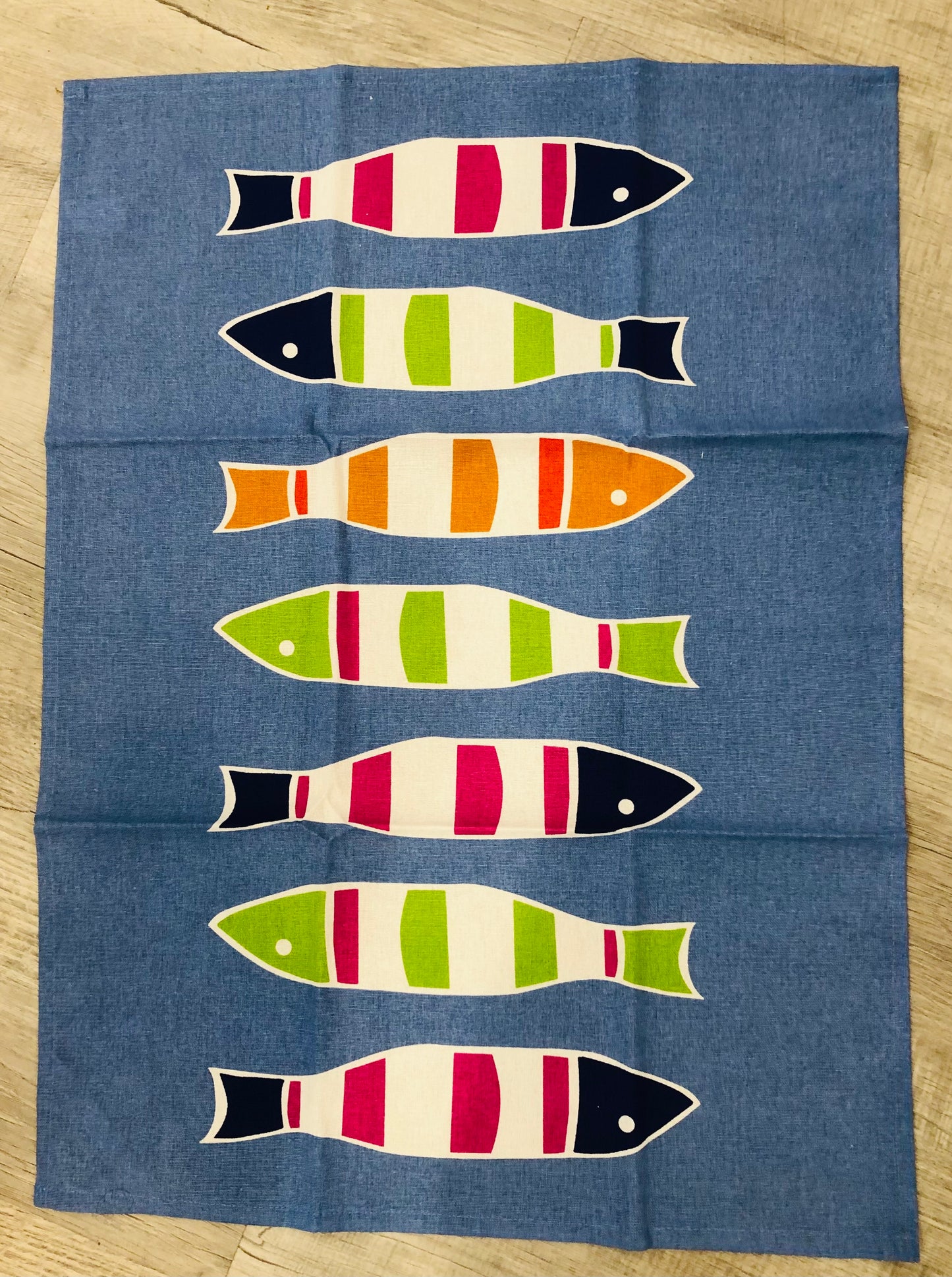 Picket Fish Kitchen Towel