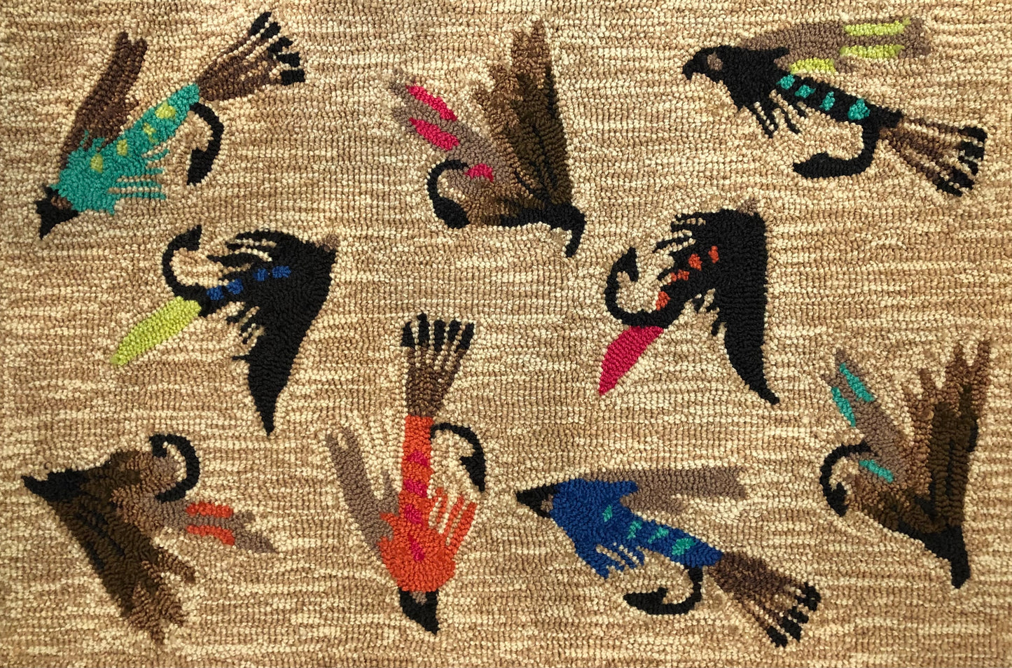 Bright Flies Indoor/Outdoor Mat/Small