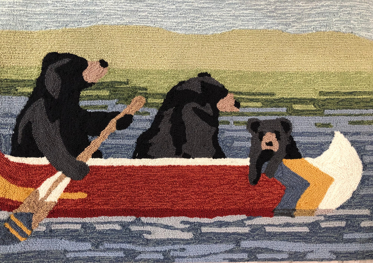 Are We Bear Yet Indoor/Outdoor Mat