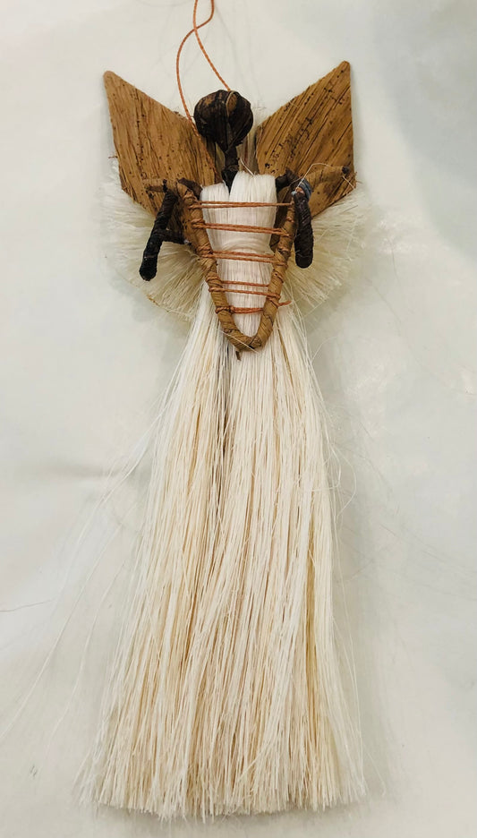 Angel Ornament, Banana Fiber and Sisal
