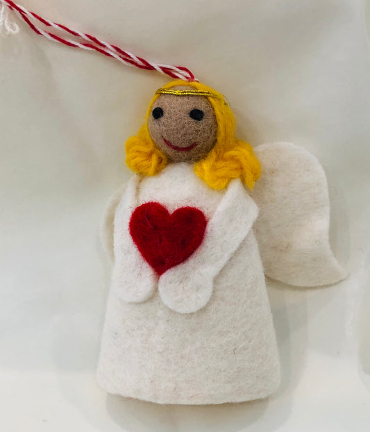Felt Angel Ornament