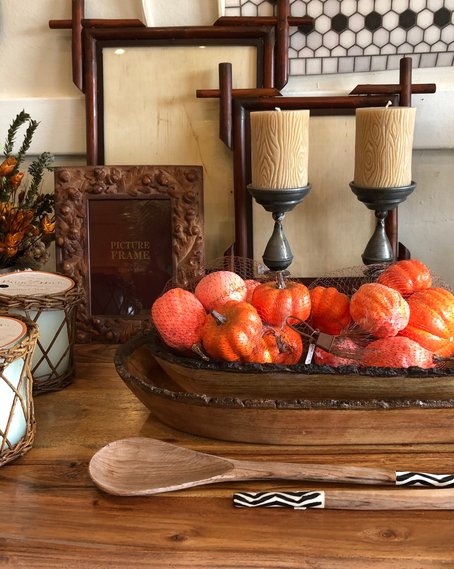 Bag of Mixed Size Pumpkins