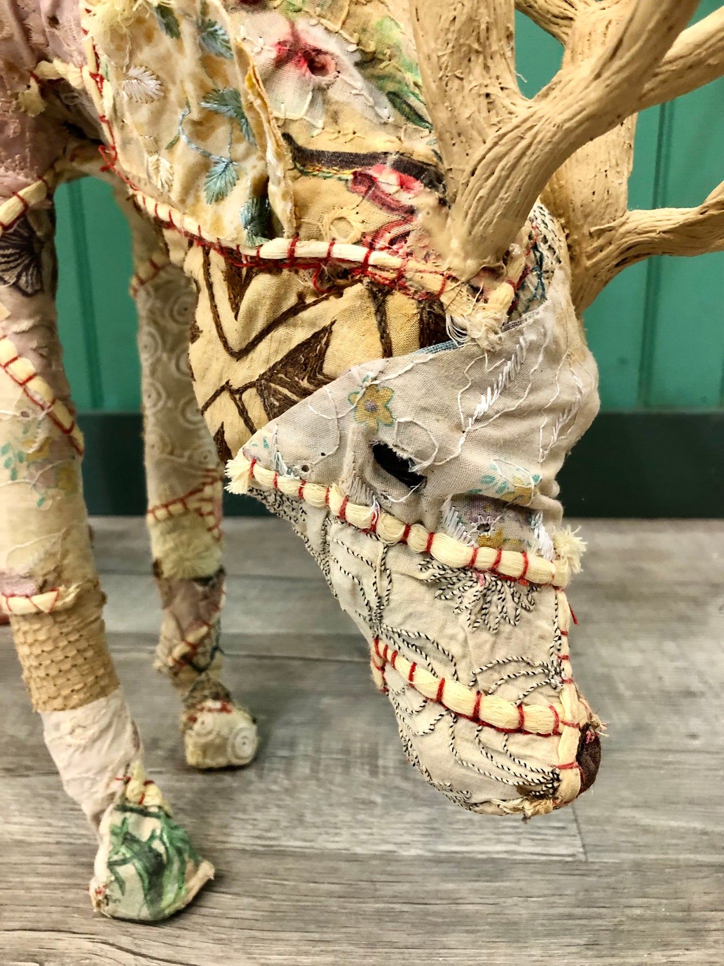 Bavarian Forest Stag, Grazing