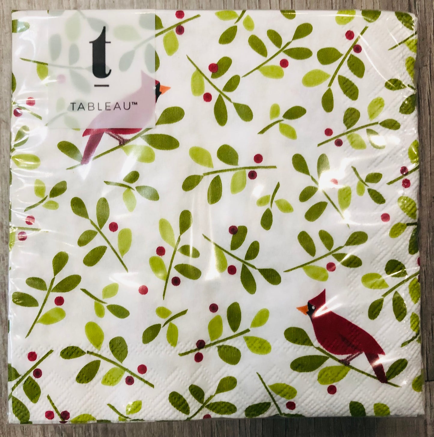 Christmas Cardinal Cocktail Napkins