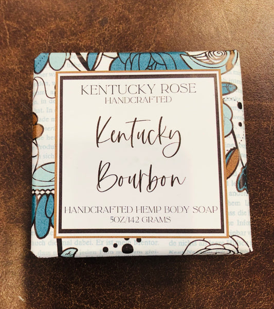 Kentucky Bourbon Hemp Body Soap