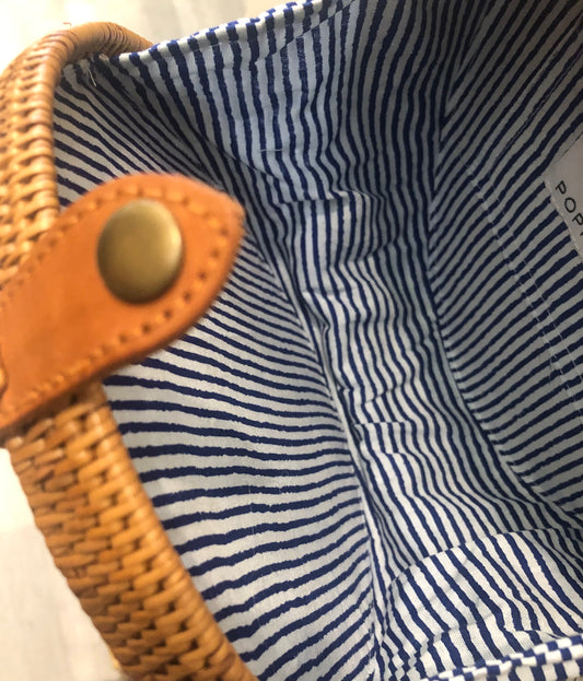 Camilla Round Rattan Bag