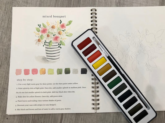 Watercolor Paint Set