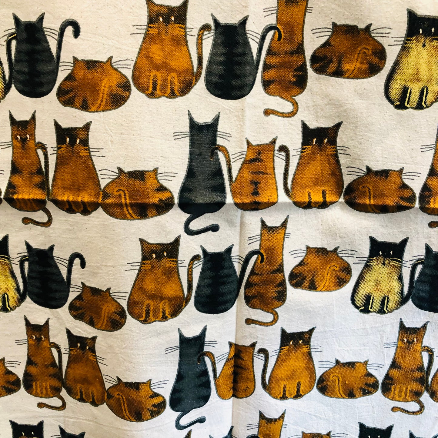 Cats About It Tea Towel