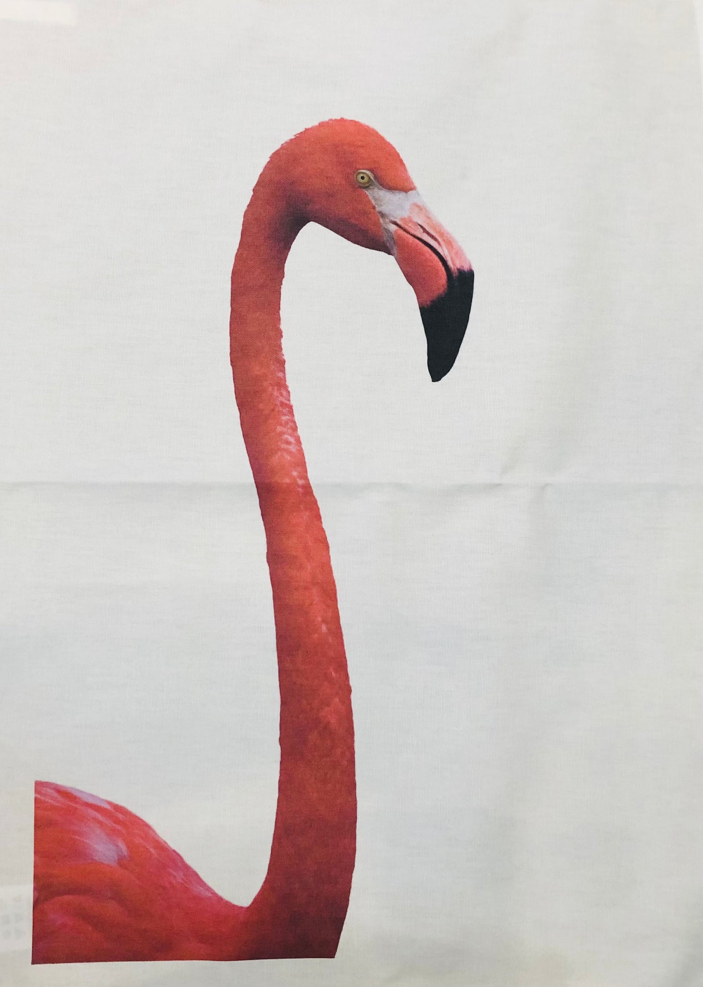 Cotton Tea Towel, Flamingo