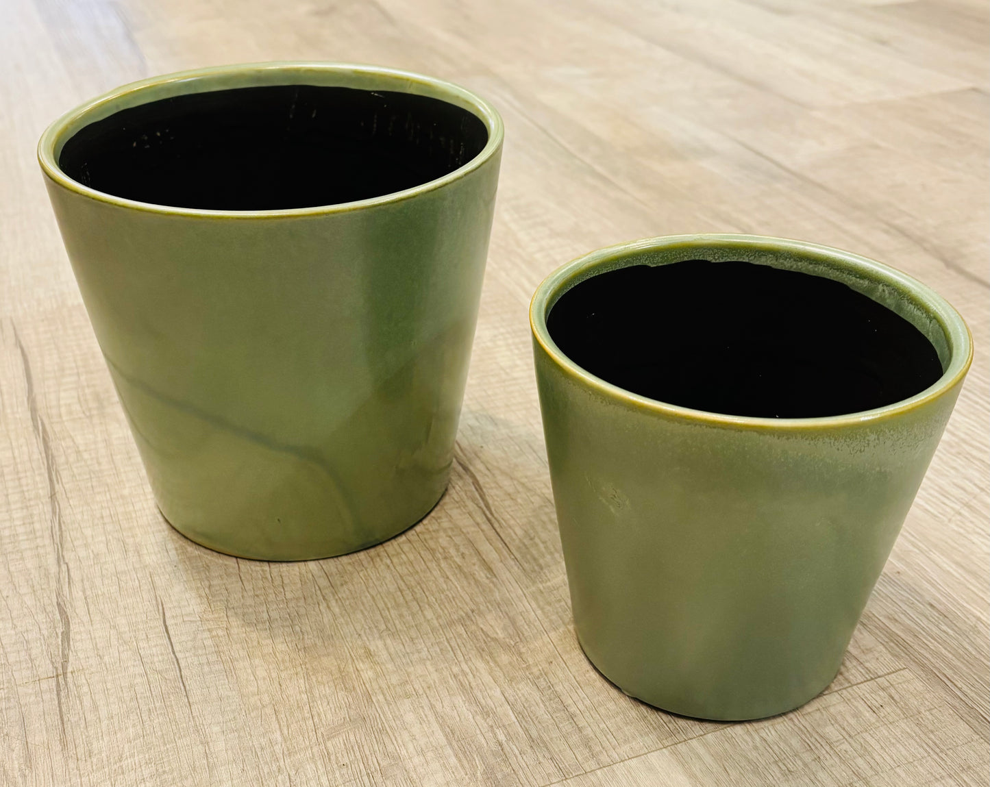 Natalia Celadon Pot, Large