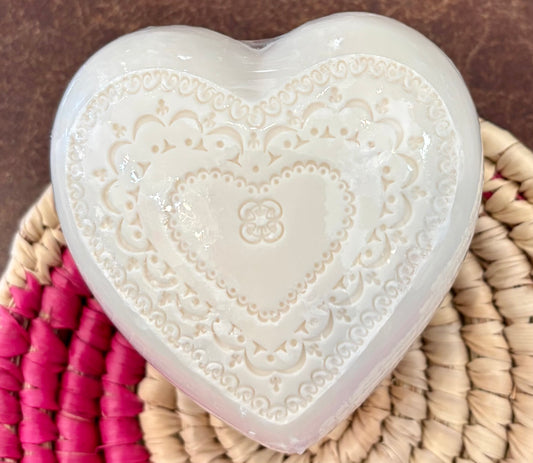 Que del'Amour Heart Soap