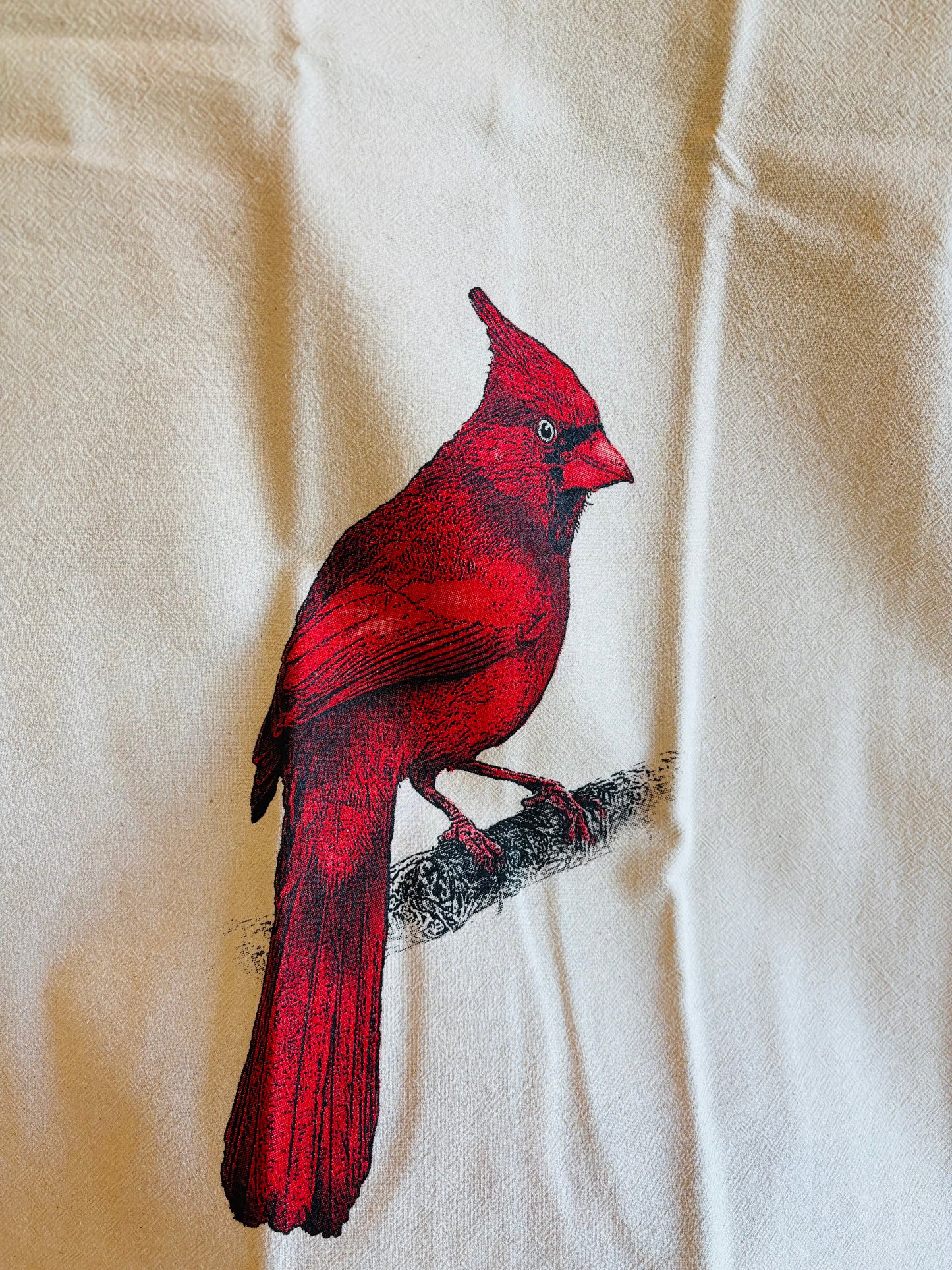 Cardinal Tea Towel