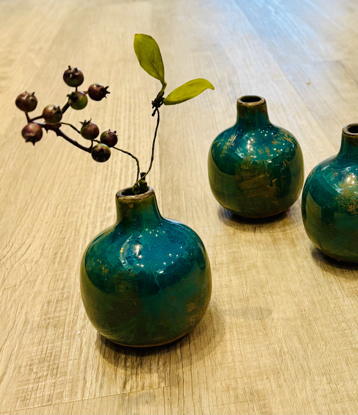 Vase/Bud/Ocean Blue