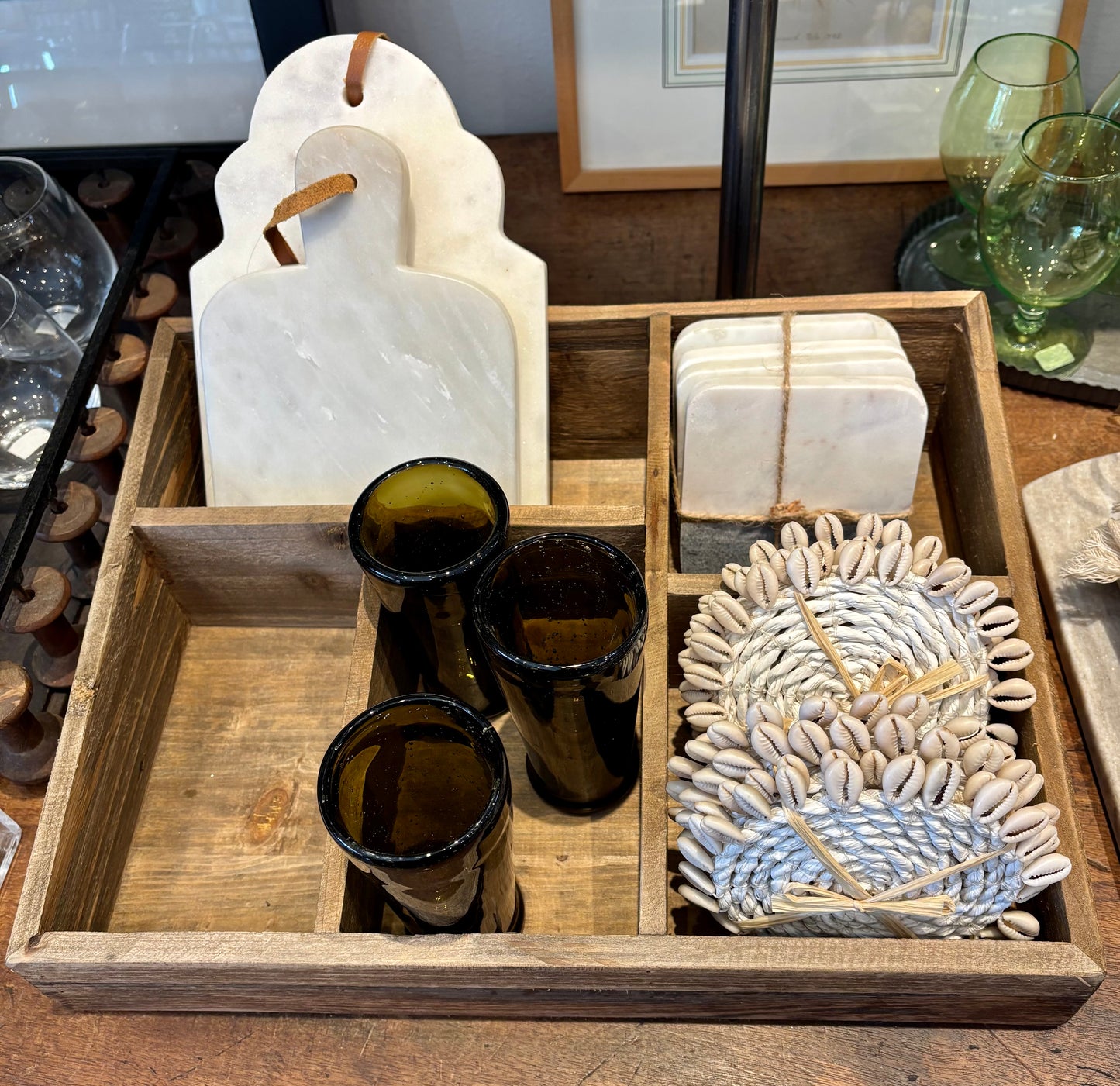 Wood Organizer Box