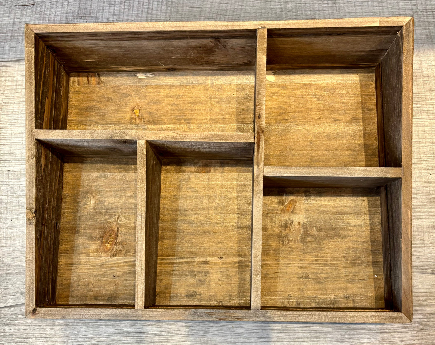 Wood Organizer Box