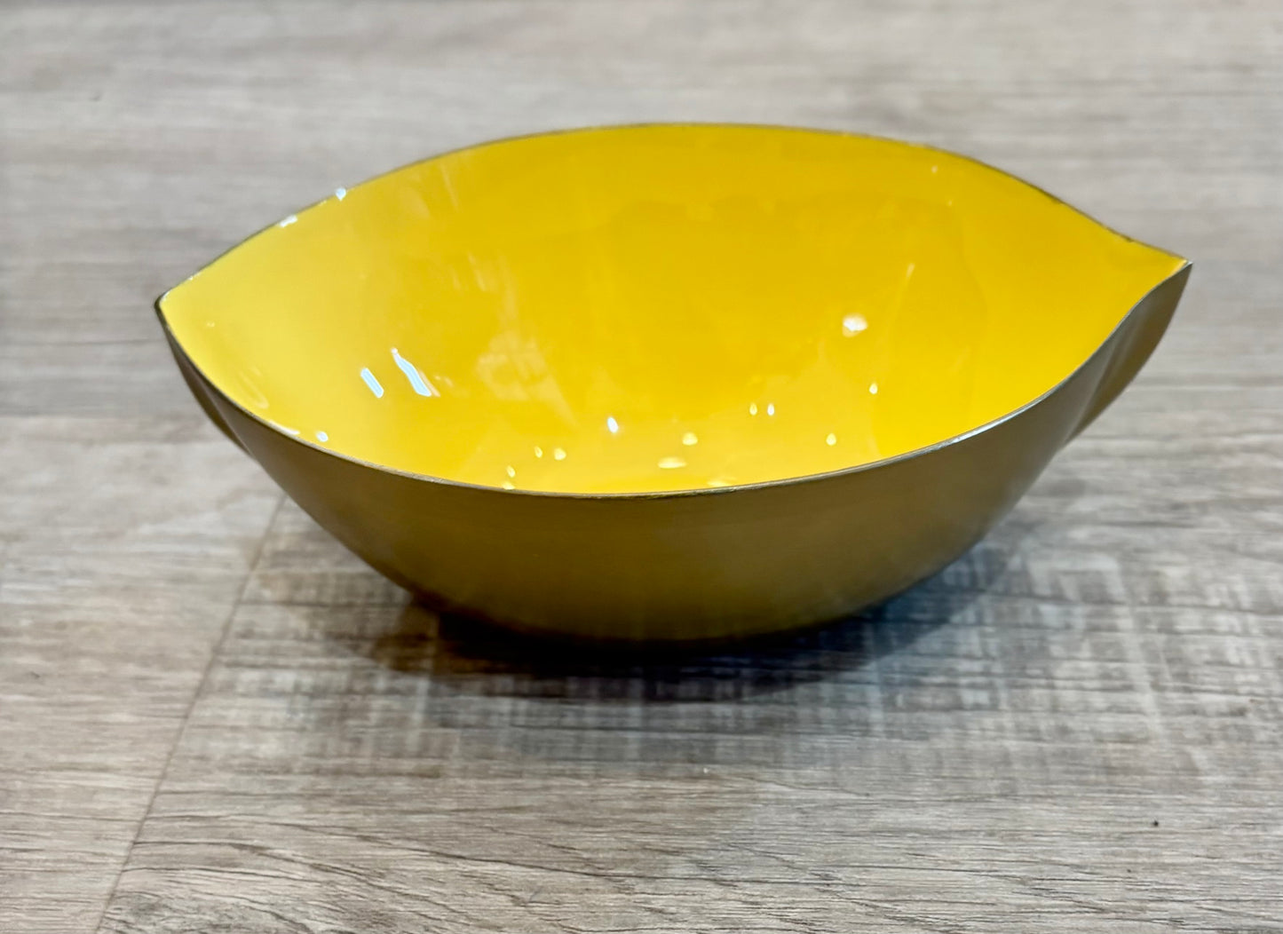 Enameled Lemon Dish