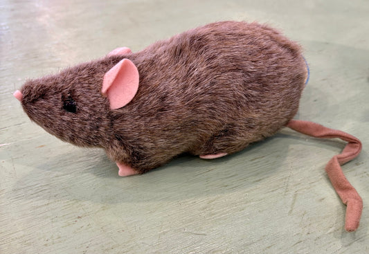 Brown Stuffed Rat