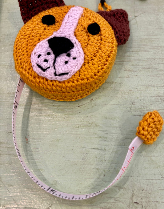Crocheted Dog Measuring Tape