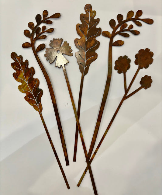 Recycled Metal Bouquet