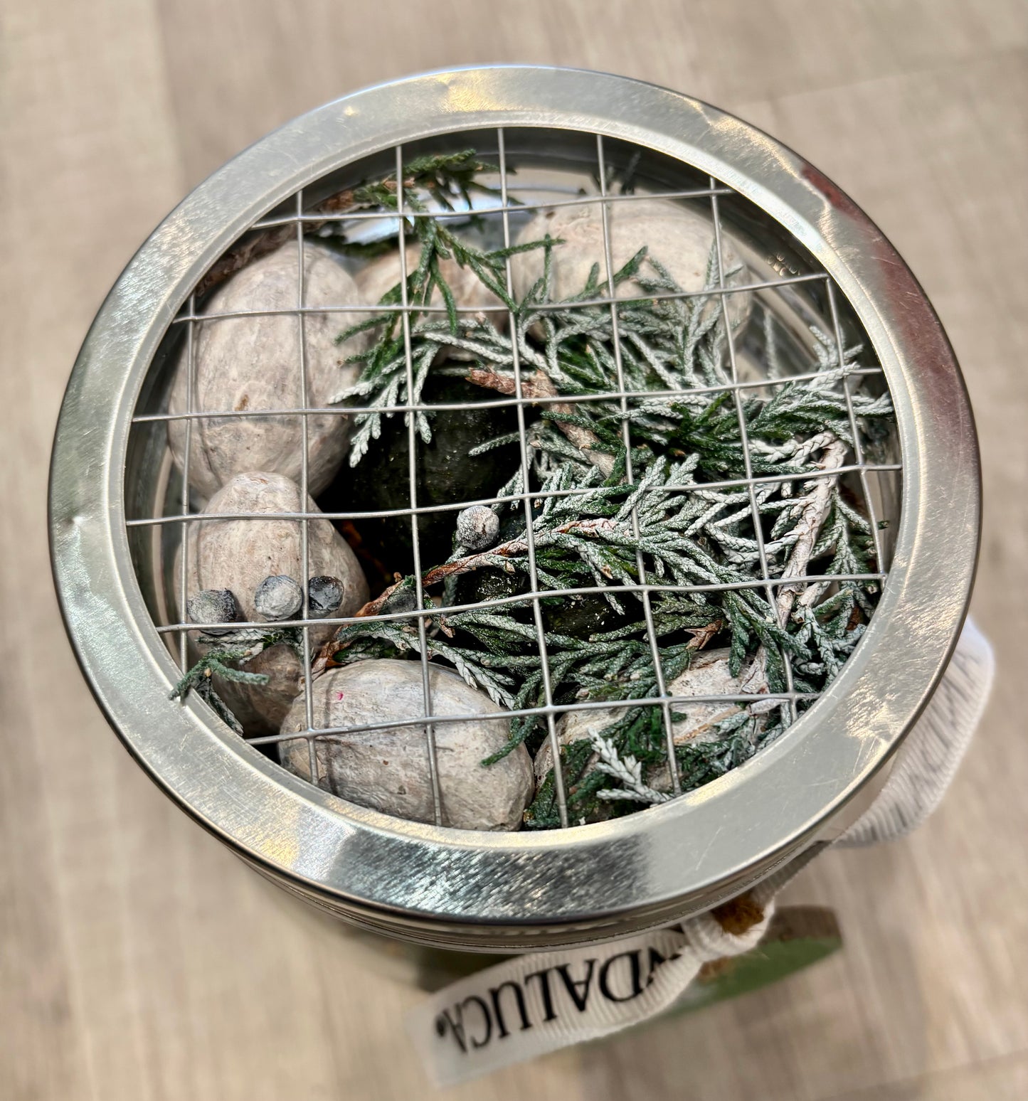 Evergreen Pine Pot Belly Jar Potpourri