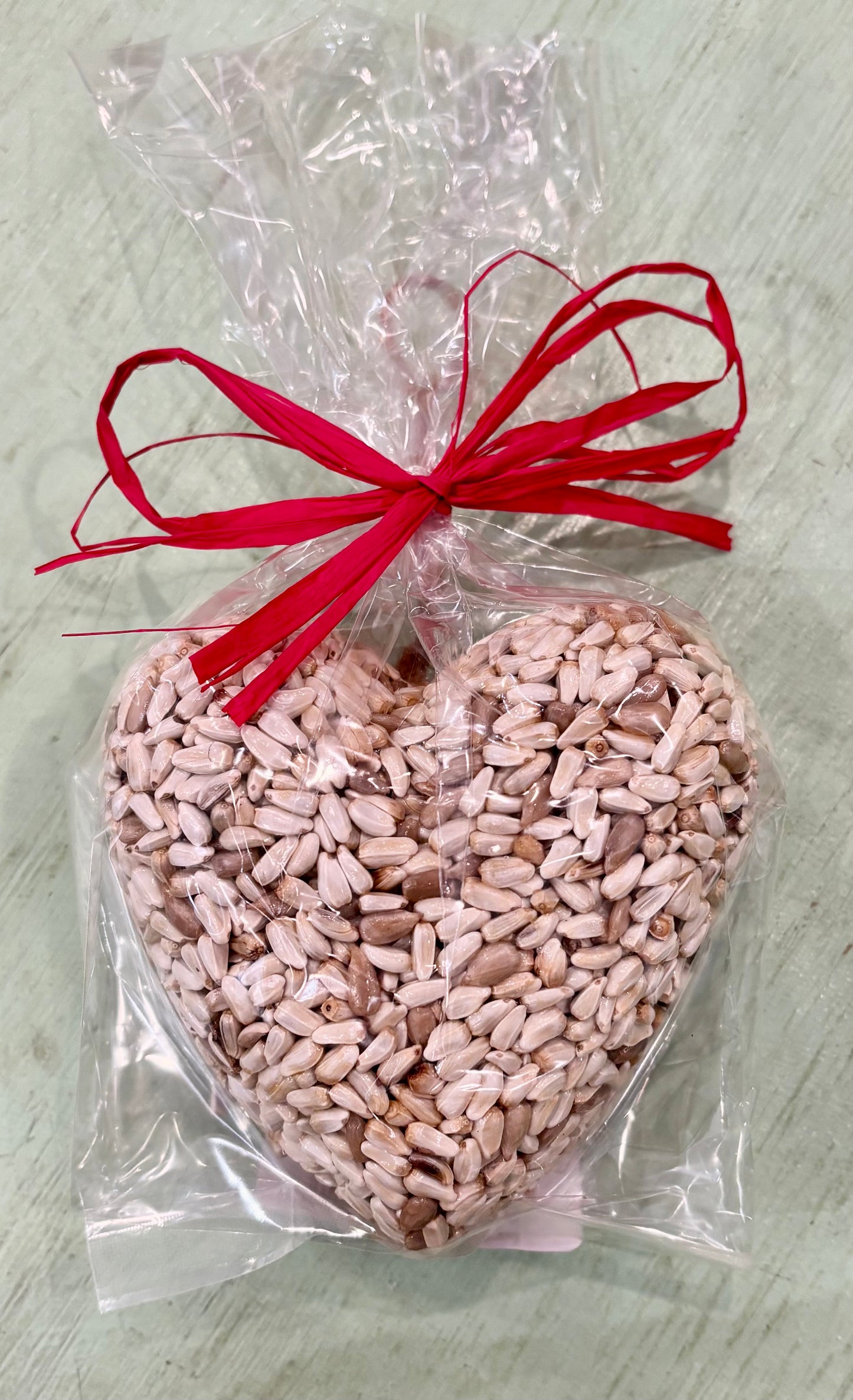 Holiday Birdseed Heart