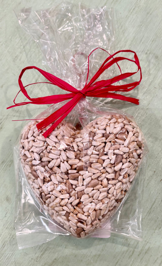 Holiday Birdseed Heart