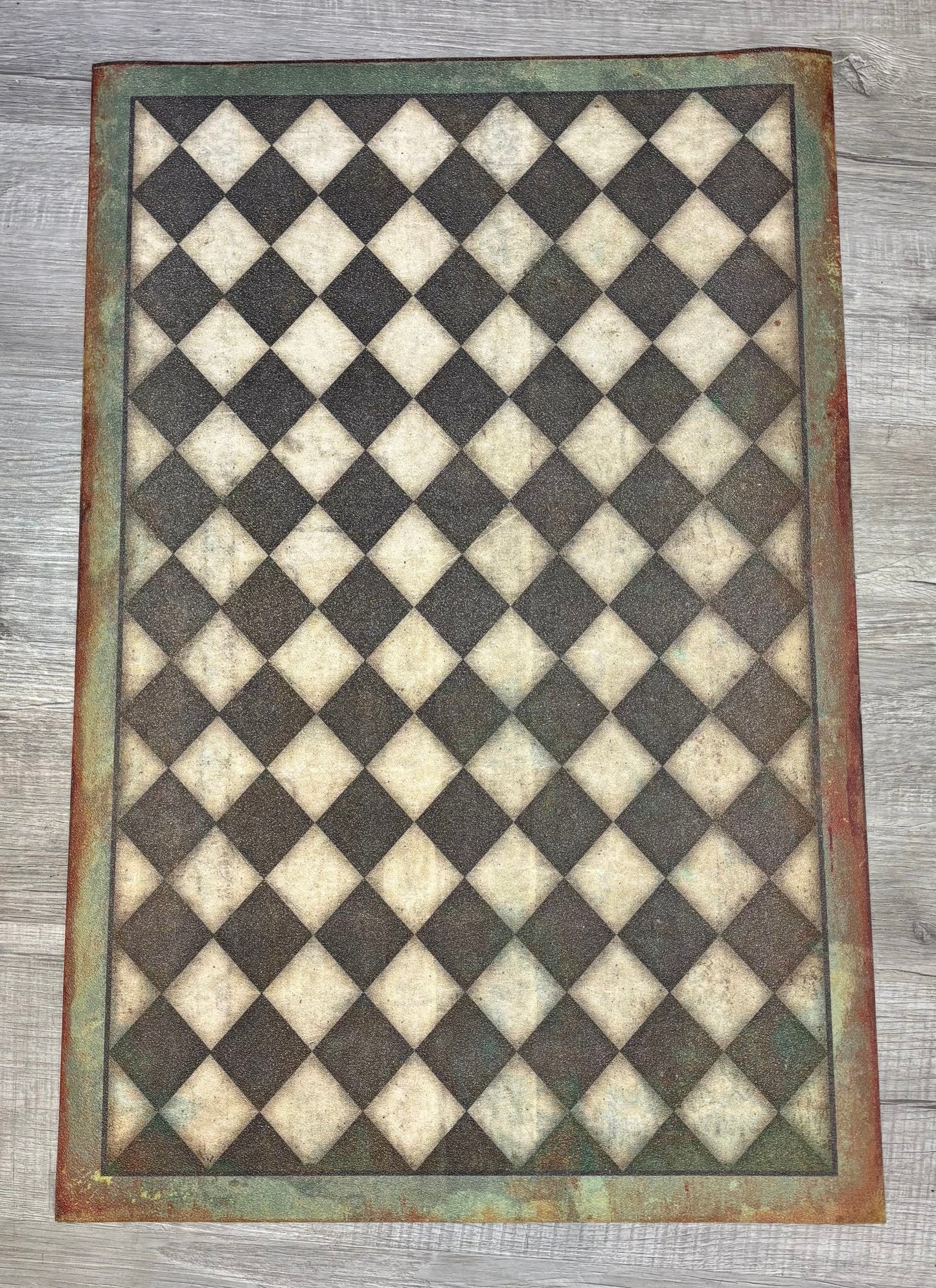 Vinyl mat/Checkmate 20" x 30"