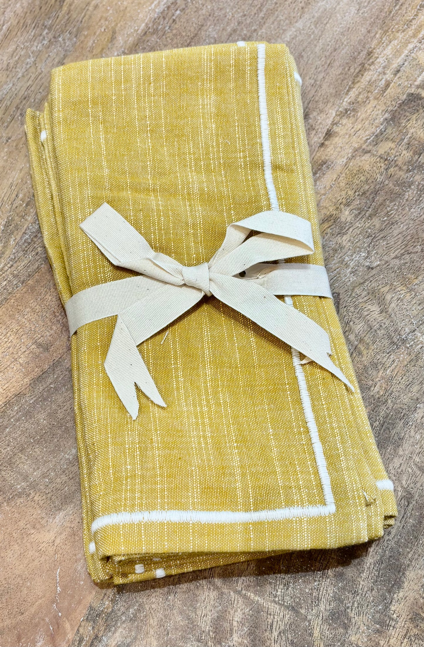 Saffron Dinner Napkins/set of 4