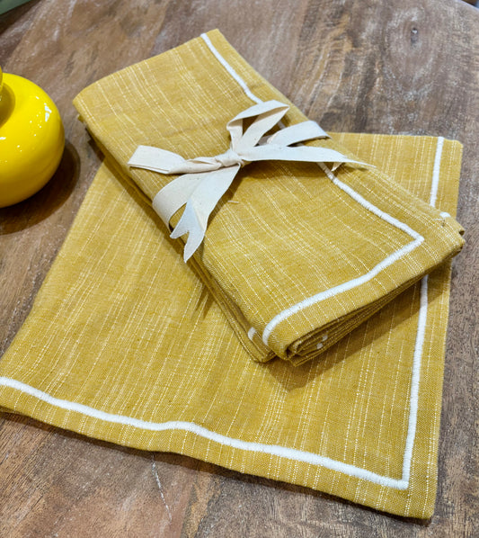Saffron Dinner Napkins/set of 4