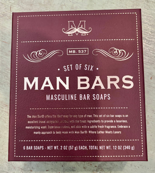 San Francisco Soap 'Man Bars'/Set of Six