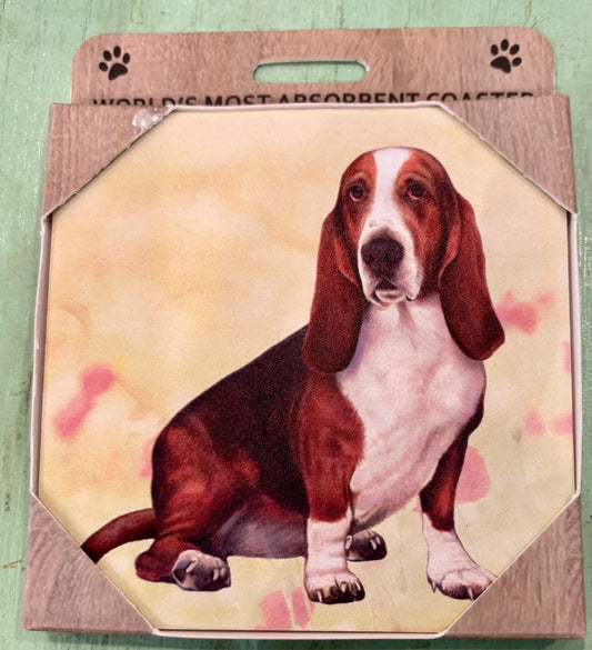 Bassett Hound Coaster