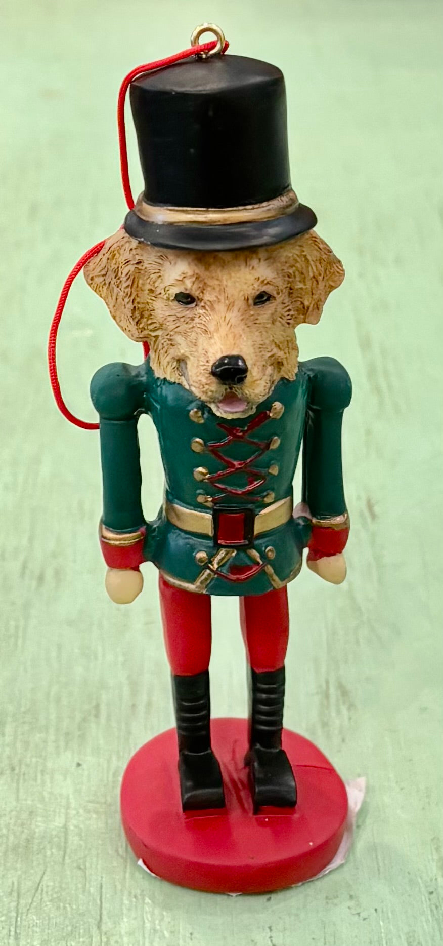 Golden Retriever Nutcracker Ornament