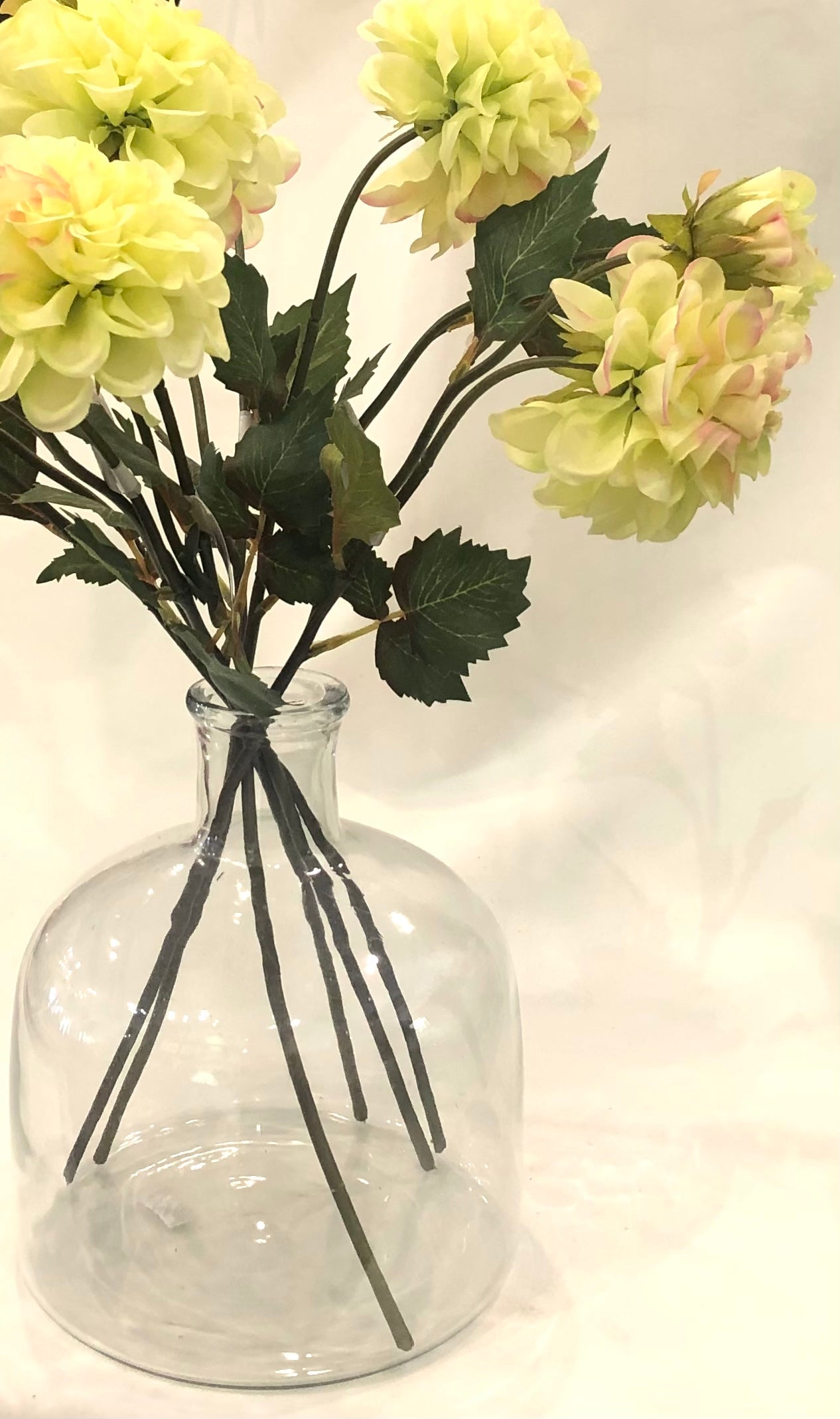 Bottle, Clear Glass, Round w/Neck