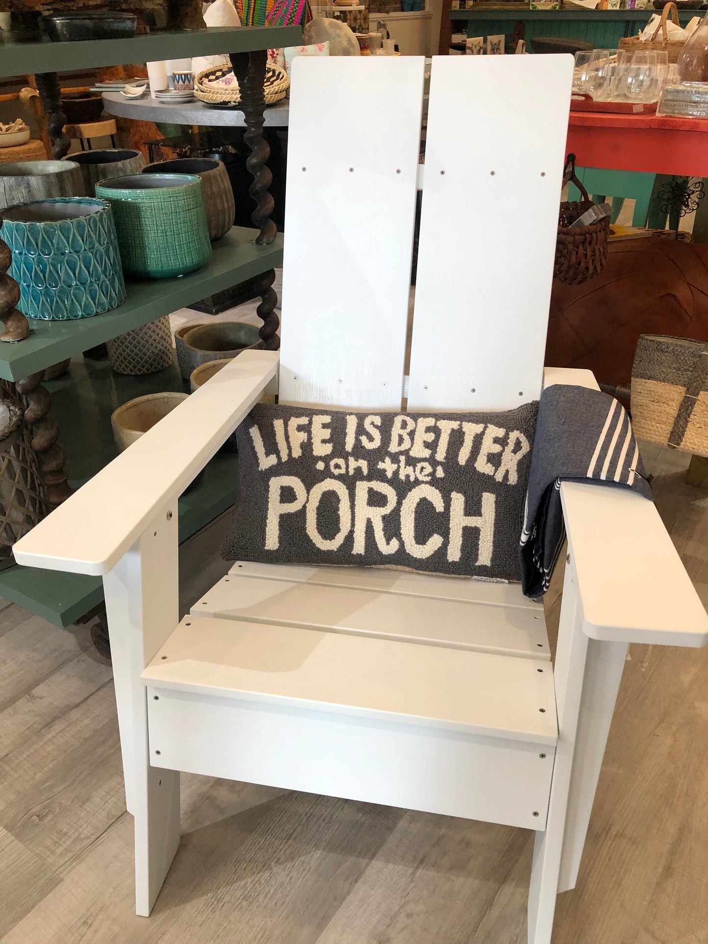 Pillow, Life is Better on the Porch