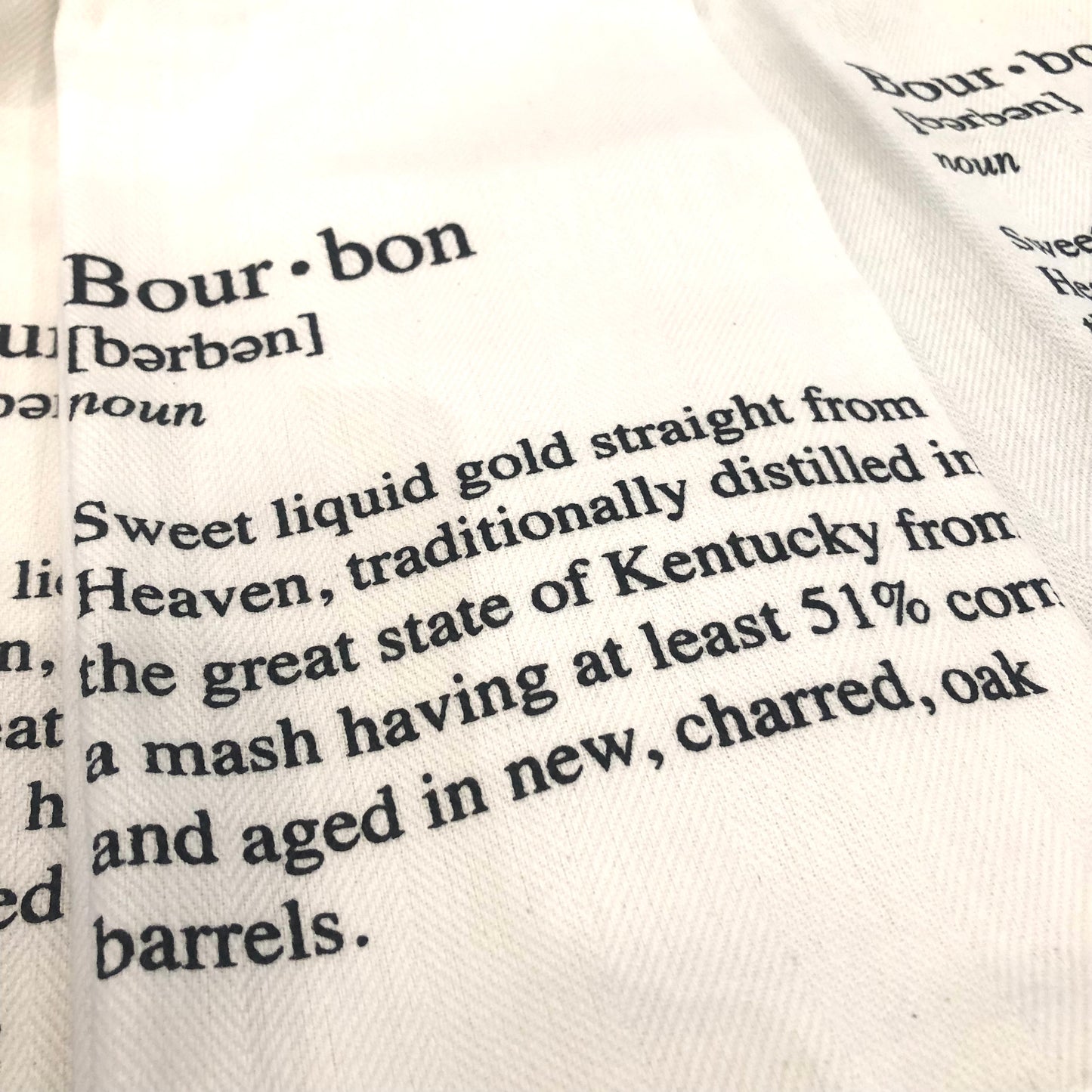 Bourbon Tea Towel