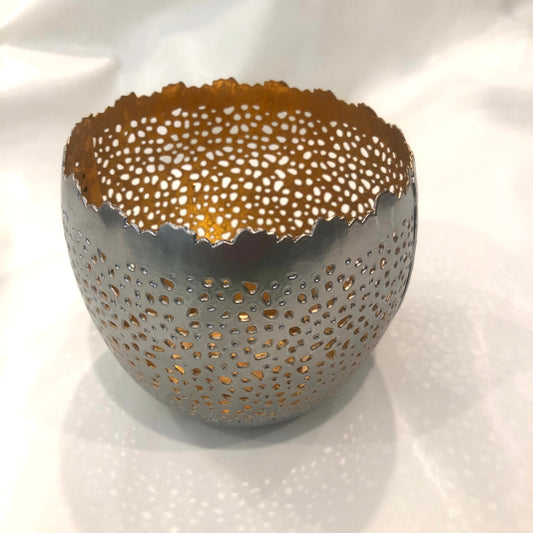 Gossamer Glow Candle Holder