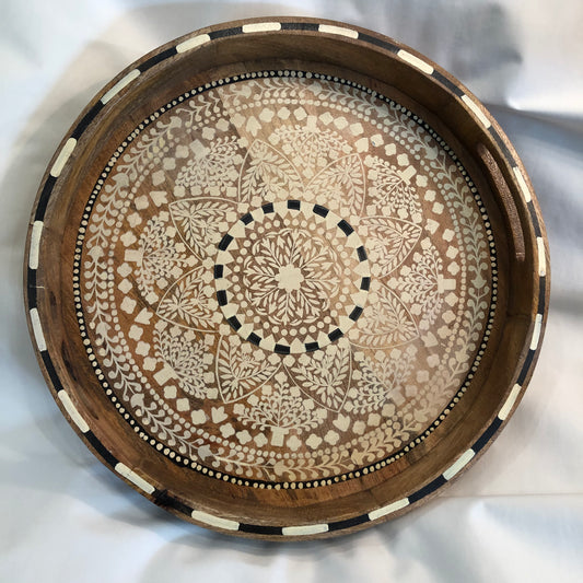 Mango Mandala Serving Tray