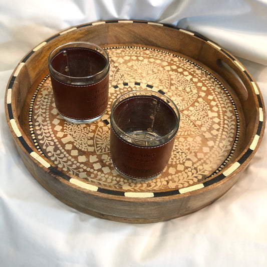 Mango Mandala Serving Tray