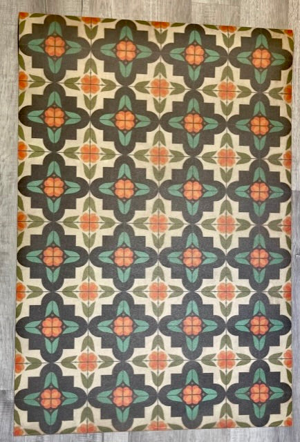 Vinyl mat/Anna’s Garden 38 x 56