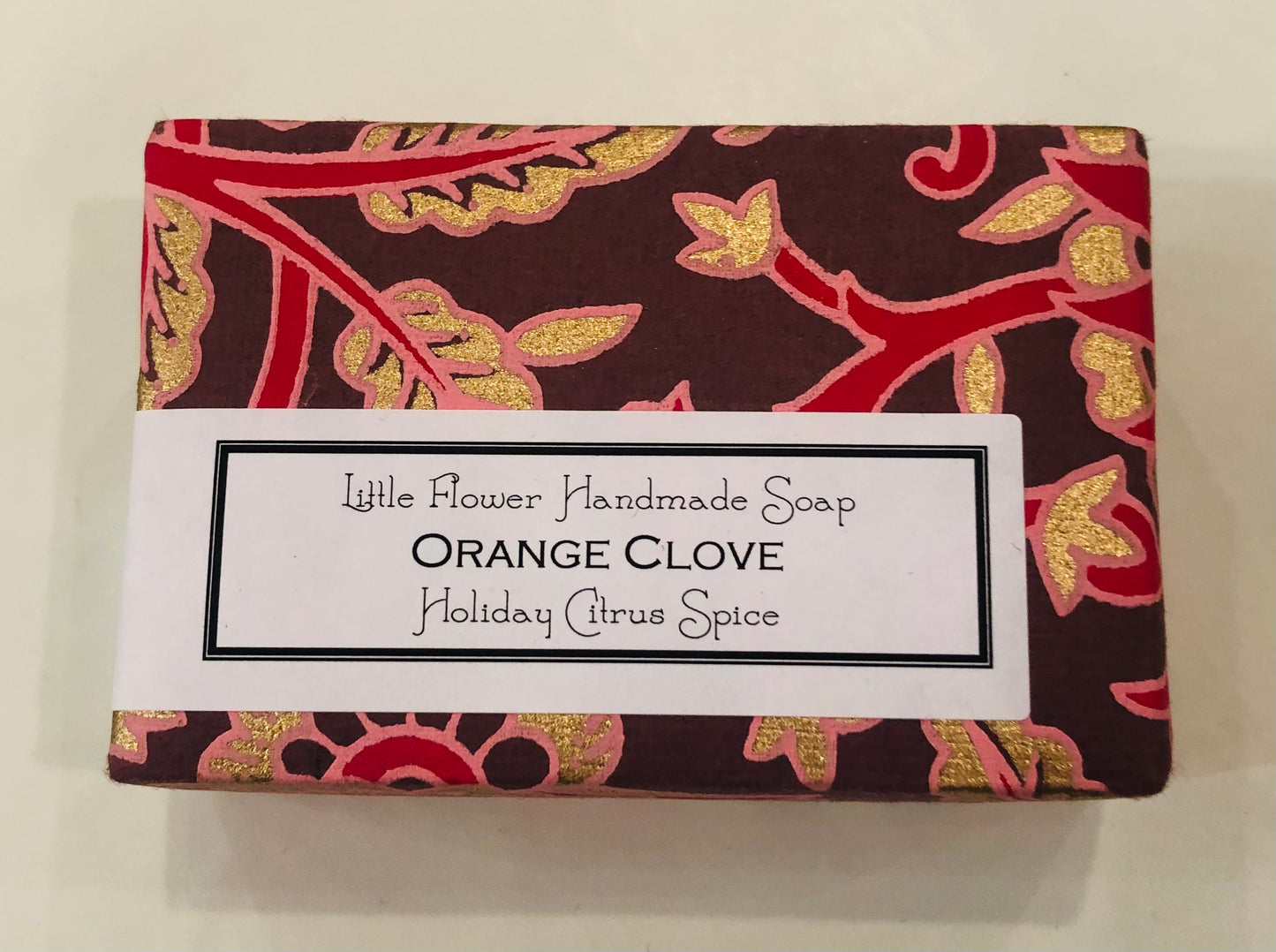Soap, Orange Clove, Handmade, 3.5 oz.