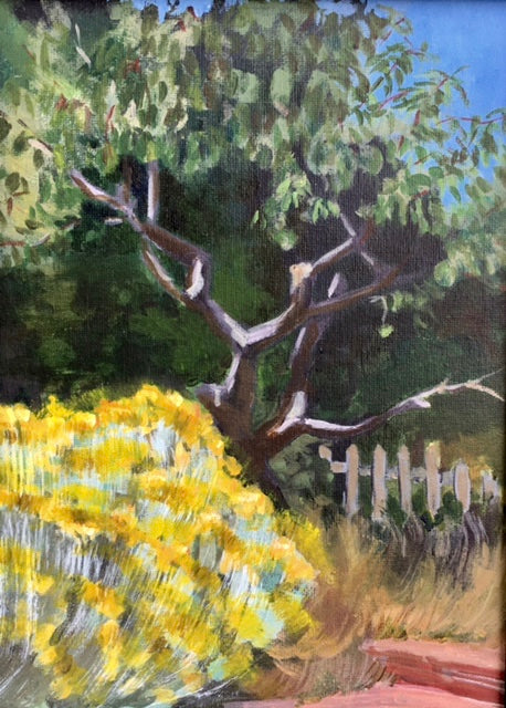 Painting, "Blue Sky Tree" by Connie Estes Beale