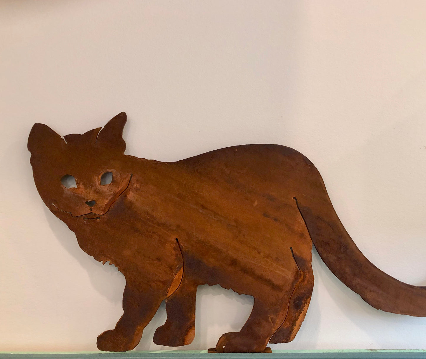 Garden Cat Metal Cut-Out