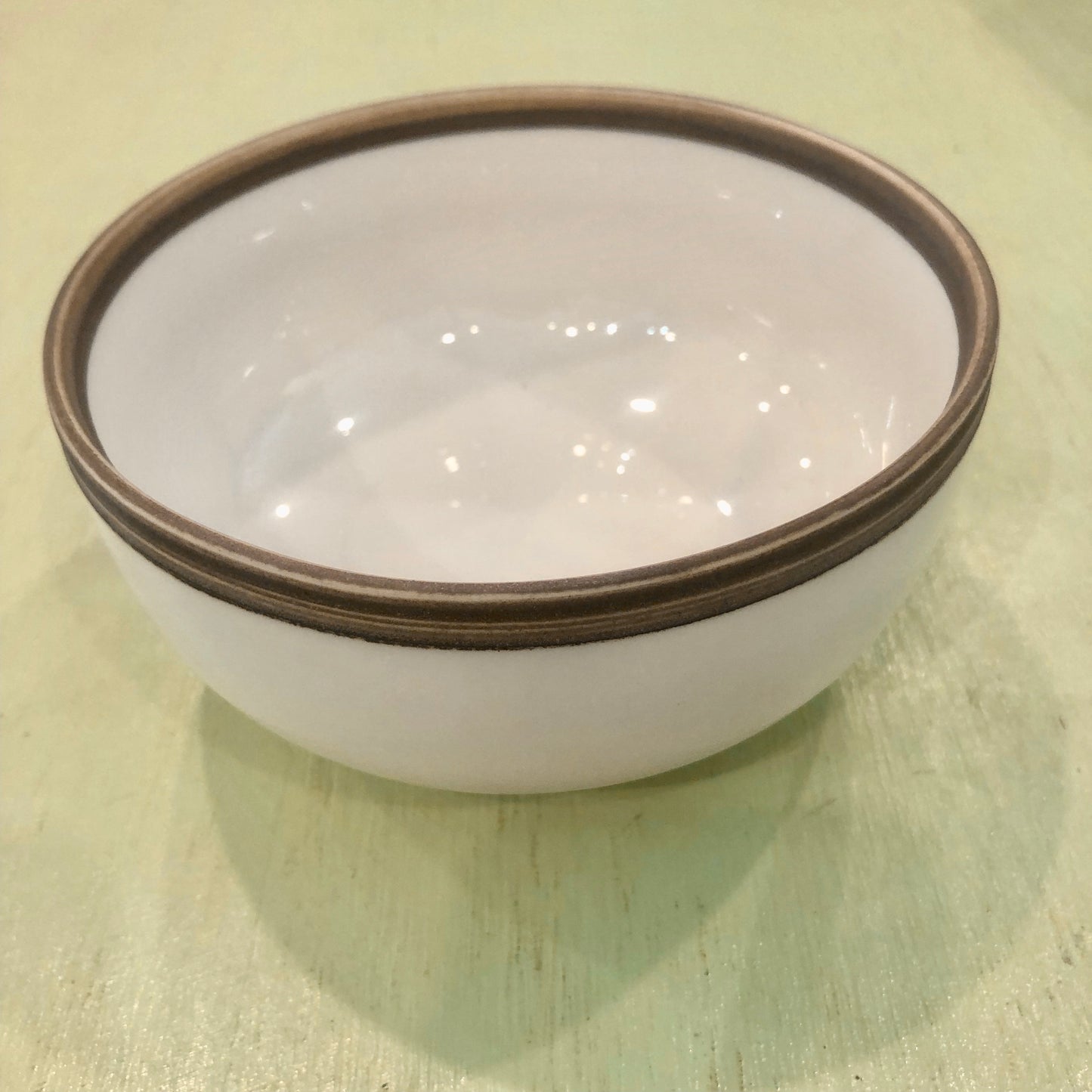 Bowl, Ivory Glazed Stoneware Soup Bowl