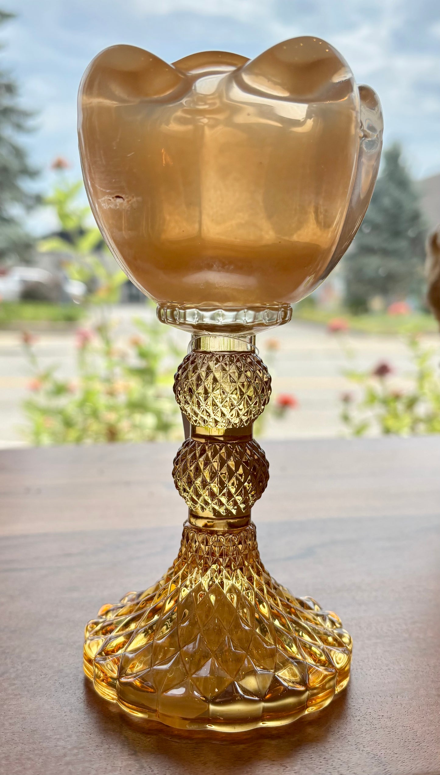 Marigold Votive Holder