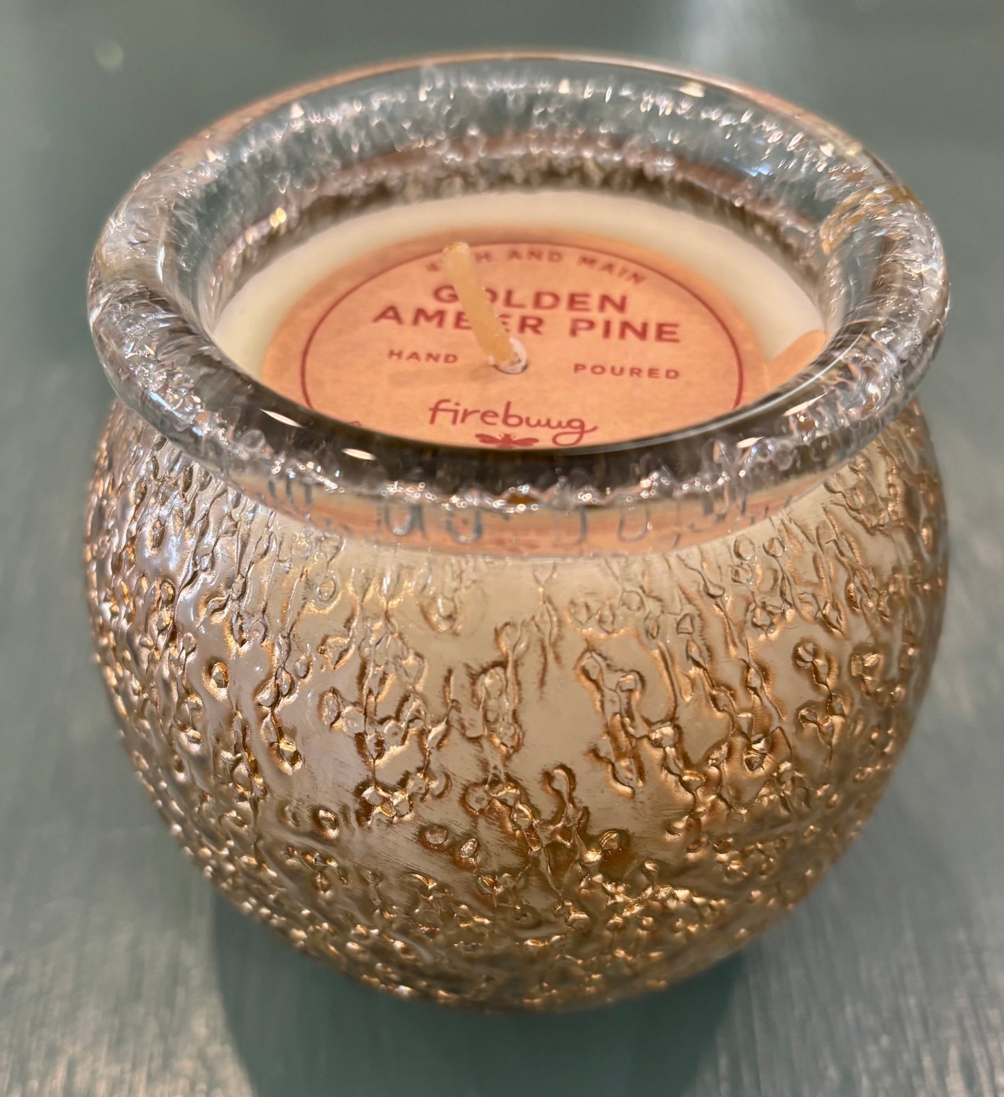 Gold Sugar Candle