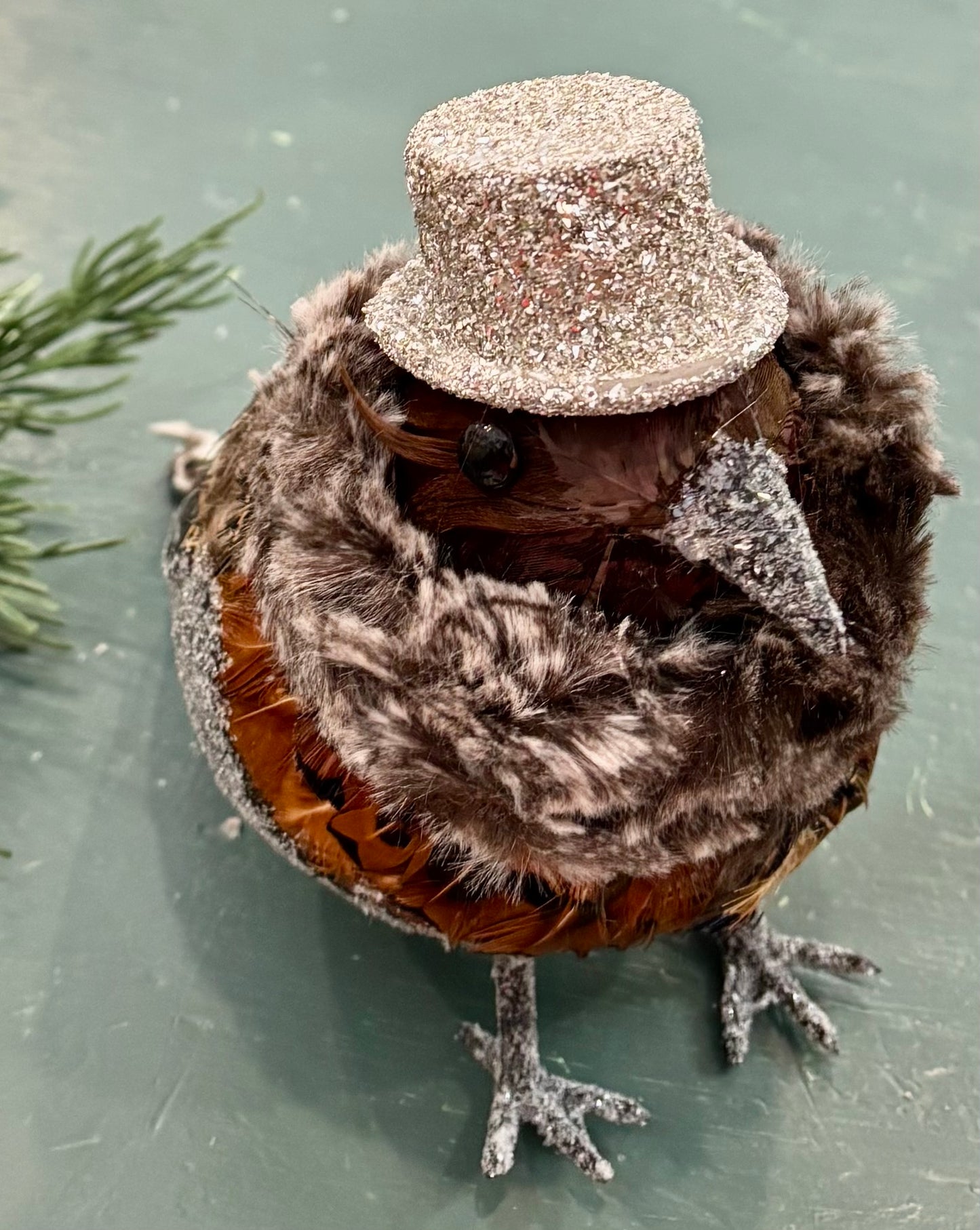 Chubby Sparrow with Hat/Ash Fur